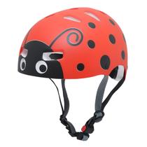 Capacete Infantil Kraft Bike Joaninha Vermelha PP NBR16175