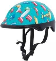 Capacete Infantil Mitsu Azul Carros