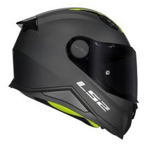 Capacete Infantil Moto Ls2 FF812 Preto Kids Criança