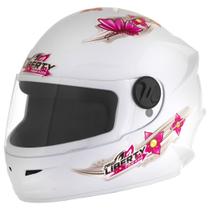 Capacete Infantil New Liberty 4 Kids Branco 54 - Pro Tork