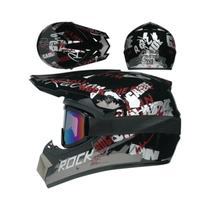 Capacete Infantil Off-Road para Motocross, Cross Bike e Downhill (DH)