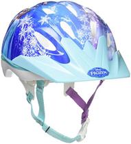 Capacete Infantil para Bicicleta com Tema Frozen - Durável e Confortável (5-8 anos)