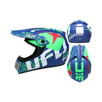 Capacete Infantil para Motocross e Downhill - 3 Bicicletas Off-Road