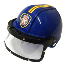 Capacete Infantil Policial Polícia Brinquedo Fantasia Police - Pica Pau