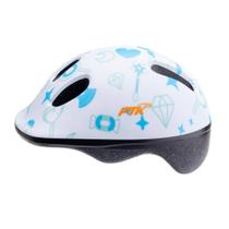 Capacete Infantil - Ptk Baby Ate 4 Anos 49/53 Unicornio Bco