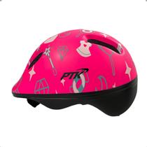 Capacete Infantil Ptk Baby Bike Ciclismo De 1/4 Anos
