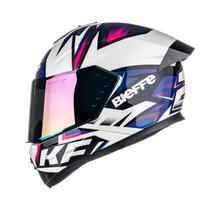 Capacete Integral Esportivo Bieffe B12 KF 2023 Branco Pérola 60 Capacete Integral Esportivo Bieffe B12 KF 2023 Branco Pérola 60