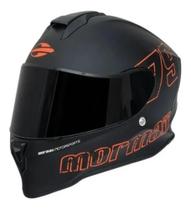 Capacete Integral Mormaii M1 1979 Preto Fosco Unissex