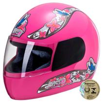 Capacete Integral Pro Tork Liberty Four For Girls Rosa