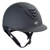 Capacete IRH IR4G Equestrian Safety lavável preto fosco grande Capacete IRH IR4G Equestrian Safety lavável preto fosco grande