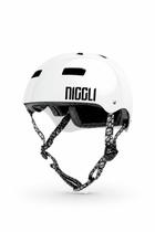 Capacete italo penarrubia pro model branco brilho niggli