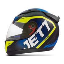 Capacete Jett Evo Line Azul Brilhante Tamanho 56 Pro Tork - CAP-695AZ