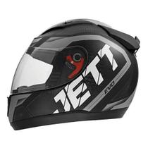 Capacete Jett Evo Line Cinza - Brilhante Tamanho 58 CAP-696CZ - Pro Tork