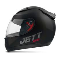 Capacete Jett Evo Line Solid Preto Brilhante Tamanho 58 CAP-696PT - Pro Tork