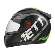 Capacete Jett Evo Line Verde - Fosco Tamanho 56 CAP-692VD - Pro Tork