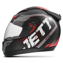 Capacete Jett Evo Line Vermelho Brilhante Tamanho 60 CAP-697VM - Pro Tork