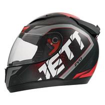 Capacete Jett Evo Line Vermelho - Fosco Tamanho 56 CAP-692VM - Pro Tork