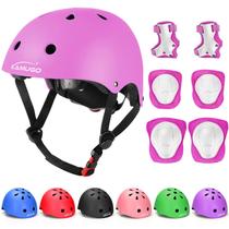Capacete KAMUGO Kids ajustável com equipamento de proteção de 3 a 8 anos