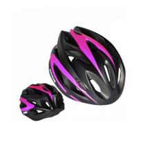 Capacete Kode Eagle Preto Fosco/Rosa M Mtb Speed SSX Multicoisas