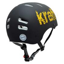 Capacete Kraft Bike Preto G Skate PAtins Roller - NBR16175