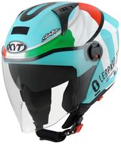 Capacete kyt d-city dennis foggia leopard replica m Capacete kyt d-city dennis foggia leopard replica m
