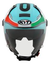 Capacete Kyt D-city Dennis Foggia Leopard