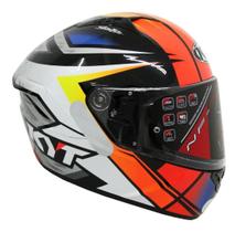 Capacete Kyt Nfr Simone Corsi Branco Multi