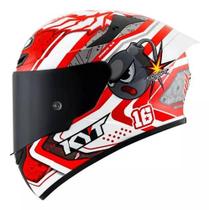 Capacete Kyt Quit Tt Course Super Mario Moto Motoqueiro