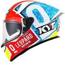 Capacete KYT R2R Max Misano 2021 Esportivo Moto GP Óculos