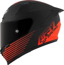 Capacete Kyt Striker 2v Livery AF37 Matt Preto/Vermelho Capacete Kyt Striker 2v Livery AF37 Matt Preto/Vermelho