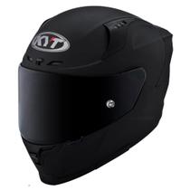 Capacete KYT Striker 2V Plain Preto Fosco Capacete KYT Striker 2V Plain Preto Fosco