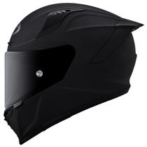Capacete KYT Striker Preto Fosco Oculos Moto Esportivo