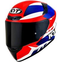 Capacete KYT TT-COURSE Gear Blue/Red