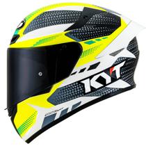 Capacete Kyt Tt-Course Gear Preto/Amarelo Capacete Kyt Tt-Course Gear Preto/Amarelo