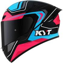 Capacete Kyt Tt-course Overtech Black / Pink