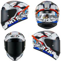 Capacete kyt tt-course ratthapark space monkey prata white