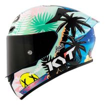 Capacete KYT TT Course Riccardo Rossi Barcelona Capacete KYT TT Course Riccardo Rossi Barcelona