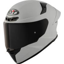 Capacete KYT TT Revo Plain Asp Cinza Fosco
