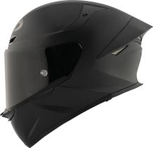 Capacete KYT TT Revo Plain Preto Fosco Mais Viseira Fumê