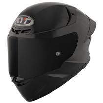 Capacete KYT TT Revo Preto Brilho Spoiler Moto Esportivo Capacete KYT TT Revo Preto Brilho Spoiler Moto Esportivo