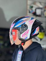 Capacete Lançamento Ls2 AIRFLOW II OF616 S DRAZE - ABERTO Capacete Lançamento Ls2 AIRFLOW II OF616 S DRAZE - ABERTO
