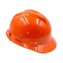 Capacete Laranja de Segurança com Carneira Pushkey CA 498 - MSA