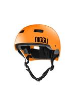 Capacete laranja pro light brilho niggli