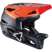 Capacete Leatt Gravity 4.0 Dh Enduro Mtb Preto/Vermelho 60