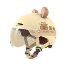 Capacete Leve E Ajustável Para Moto E Bicicleta Elétrica Com Lente Transparente Respirável E Capacete Leve E Ajustável Para Moto E Bicicleta Elétrica Com Lente Transparente Respirável E