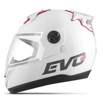 Capacete Liberty Evolution 788 G8 Evo Solid Branco Brilhante TAM. 58 - Pro Tork CAP-738BC