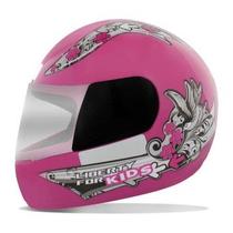 Capacete Liberty Four KIDS Infantil 54 Rosa Capacete Liberty Four KIDS Infantil 54 Rosa