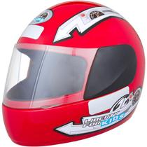 Capacete Liberty Four KIDS Infantil 54 Vermelho