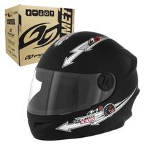 Capacete Liberty Four Kids Preto Fosco Protork