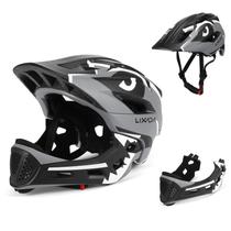 Capacete LIXADA Kids Bike ajustável, removível, azul integral Capacete LIXADA Kids Bike ajustável, removível, azul integral